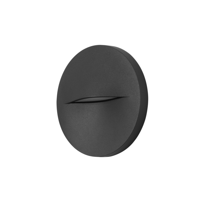 Aplique IP65 HIDE LED 2.7 Blanco neutro - 4000K Gris urbano 268 Forlight PX-0534-ANT
