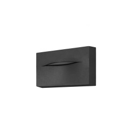 Aplique IP65 HIDE LED 8.2 Blanco neutro - 4000K Gris urbano 812 Forlight PX-0536-ANT