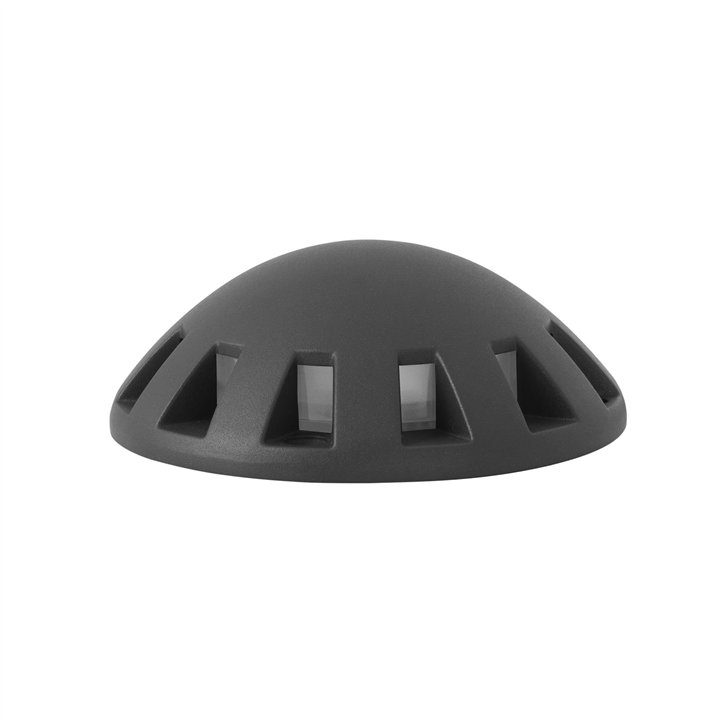 Lámpara de Señalizacion IP65 UP 10.6 Blanco cálido - 3000K CRI 80 ON-OFF Gris urbano IK10 870.00 Forlight PX-0557-ANT