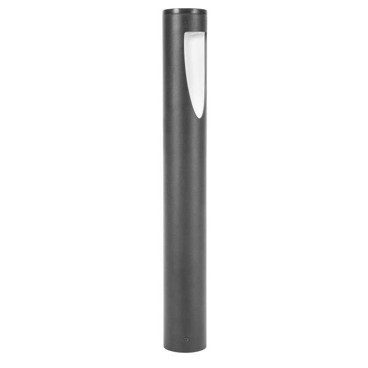 Baliza IP54 BRIT LED 7.1 Blanco cálido - 3000K Gris urbano 855 Forlight PX-0561-ANT