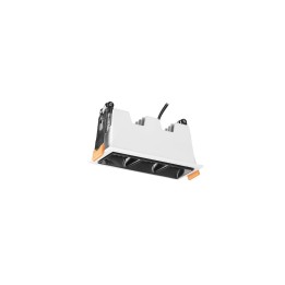 Downlight IN IP20 / OUT IP23 JIM LED 5.6 Blanco cálido - 3000K ON-OFF Blanco 510 Forlight TC-0120-BLA