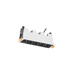 Downlight IN IP20 / OUT IP23 JIM LED 10.3 Blanco cálido - 3000K ON-OFF Blanco 850 Forlight TC-0121-BLA