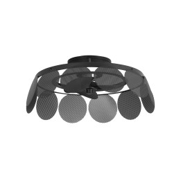 Ventilador de Techo IP44 CIL LED 30.2 TW 2700-6000K Negro Negro 1679lm Forlight VE-0034-NEG