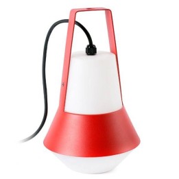 Lámpara portátil Faro CAT roja
