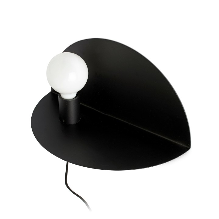 Faro NIT Lámpara aplique izquierdo negro