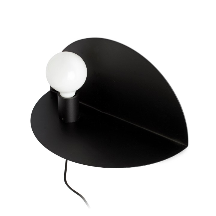Faro NIT Lámpara aplique izquierdo negro