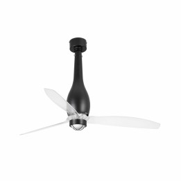 Faro ETERFAN M LED Ventilador negro mate/transparente DC SMART