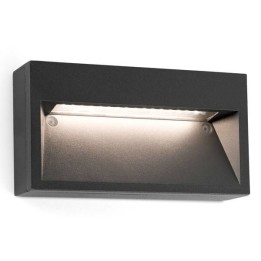 Aplique de Exterior LED Faro PATH gris oscuro