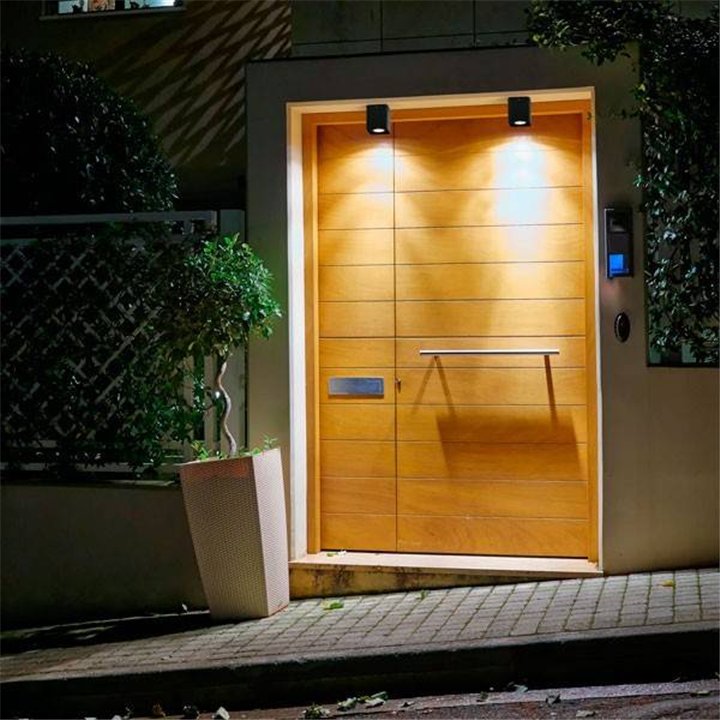 Plafón de Exterior LED Faro TAMI gris oscuro