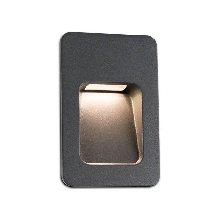 Aplique empotrable LED para exterior Faro NASE -2