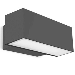 Aplique de Exterior LED 19W Leds C4 AFRODITA 3000K 2120 lm Gris Urbano