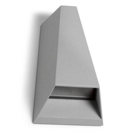 Apliques para Exterior TAYLOR-1 LED Aluminio Gris