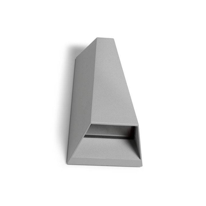 Apliques para Exterior TAYLOR-1 LED Aluminio Gris