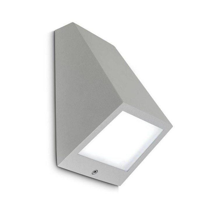 Apliques de Exterior LED 10W Leds C4 ANGLE-G 3000K Gris