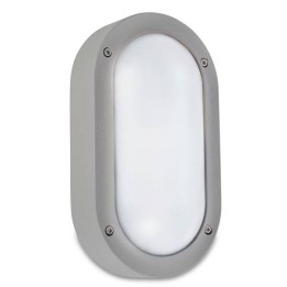 Aplique de Exterior E27 Leds C4 BASIC Aluminium Gris