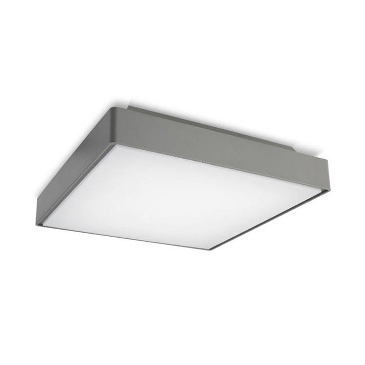 Plafón de Exterior LED19W Leds C4 KÖSSEL 3000K Gris