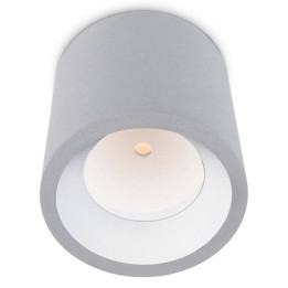 Plafón de Exterior LED 12W Leds C4 COSMOS 3000K Gris