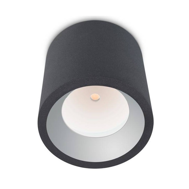 Plafón de Exterior LED 12W Leds C4 COSMOS 3000K Gris Urbano