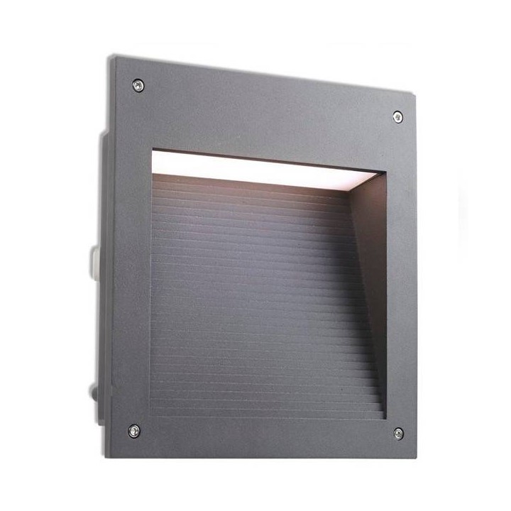 Lámpara Empotrable LED 20W Leds C4 MICENAS Gris Urbano