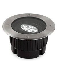 Lámpara Empotrable LED 9W Leds C4 GEA 3000K AISI 316 Circular Ø18 cm
