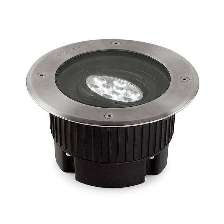 Lámpara Empotrable LED 9W Leds C4 GEA 3000K AISI 316 Circular Ø18 cm