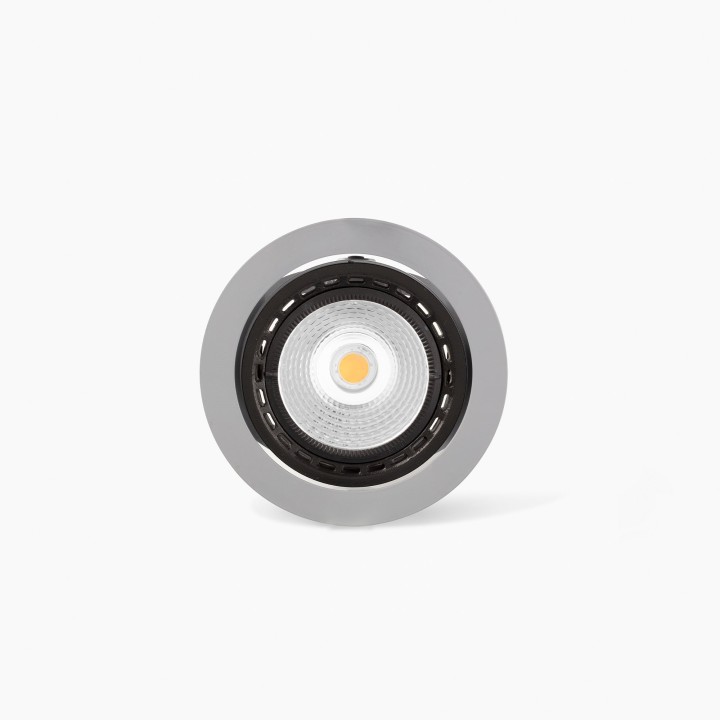 Faro MINI-OPTIC Empotrable gris LED 12/18W 3000K 20° 1685/2260 lm