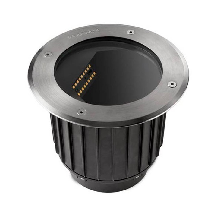 Lámpara Empotrable LED 16W Leds C4 GEA 3000K AISI 316 Asimetrica Ø18,5 cm