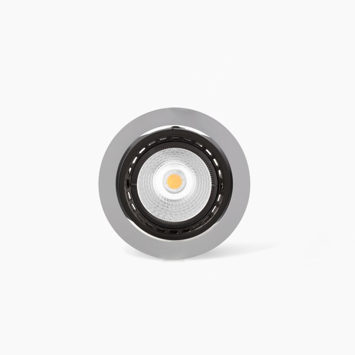 Faro MINI-OPTIC Empotrable gris LED CRI95 17/24W 3000K 56° 1920/2615 lm