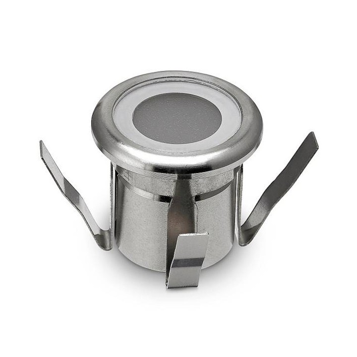 Lámpara Empotrable LED 1W Leds C4 GEA 3000K Ø2,8 cm AISI316