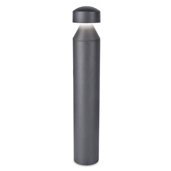 Balizas de Exterior LED 23W Leds C4 CILIN 3000K 1m Gris Urbano