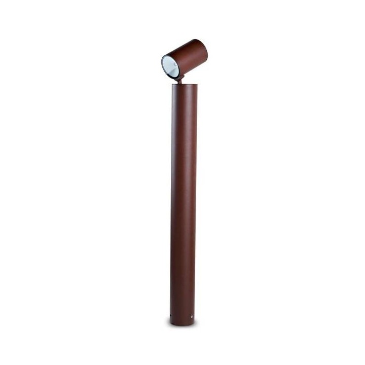 Balizas de Exterior LED 7W Leds C4 COSMOS 90 cm Basculante Marrón