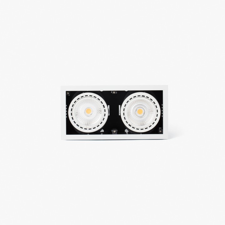 Faro MINI COLIN-2 empotrable blanco 36-50W FASHION 56°