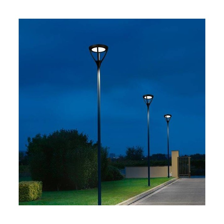 Cabezal farolas LED 38W Leds C4 PROUD 4000K 4612 lm Gris Urbano