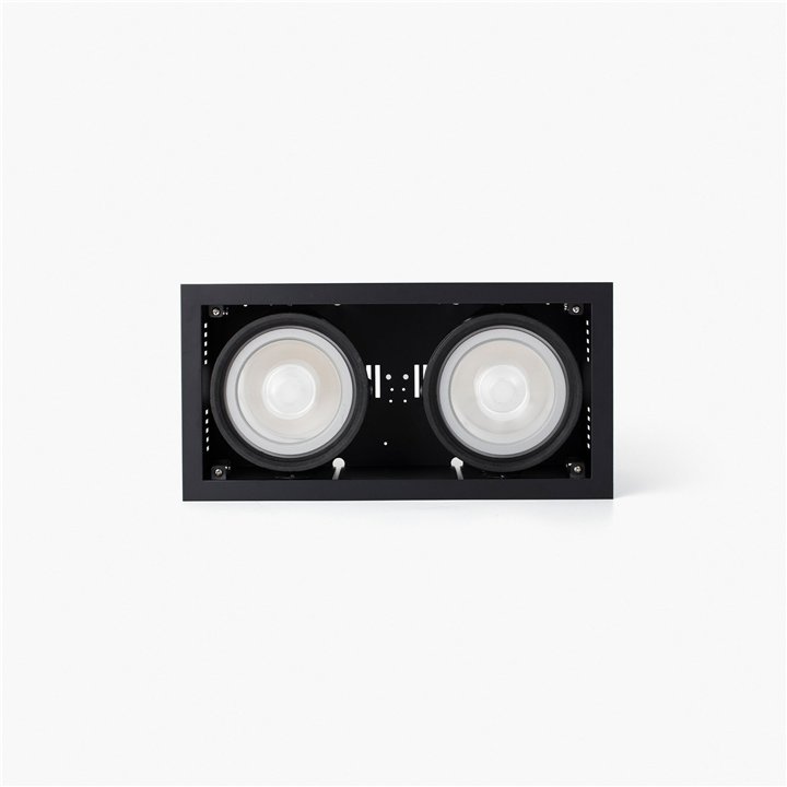 Faro COLIN-2 Empotrable negro QR-111 50W