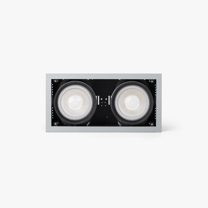 Faro COLIN-2 Empotrable gris QR-111 50W