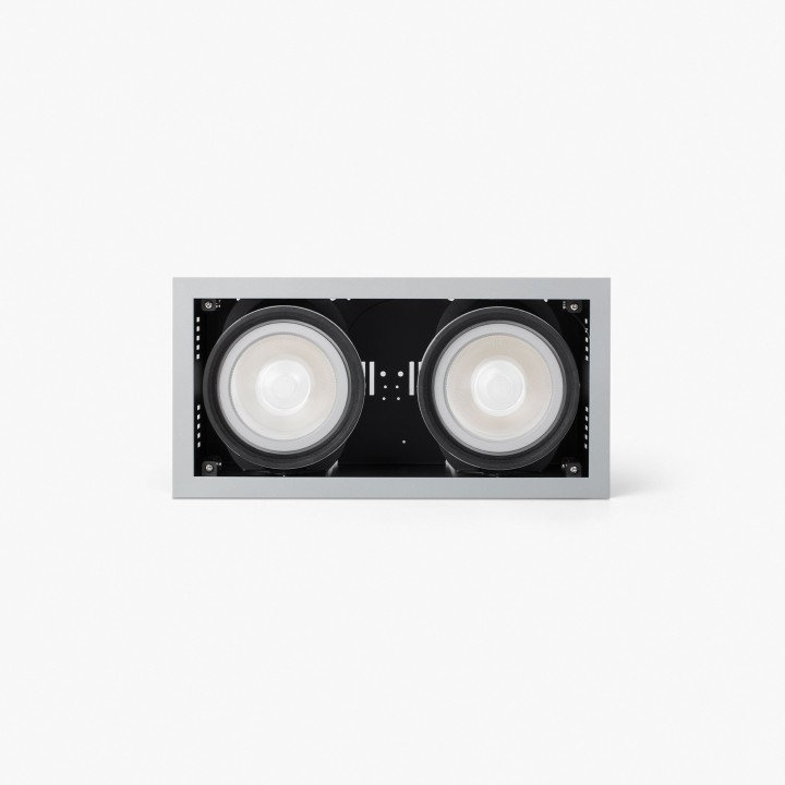 Faro COLIN-2 Empotrable gris QR-111 50W