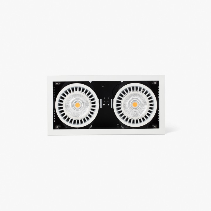 Faro COLIN-2 empotrable blanco 48-72W 2700K 56°