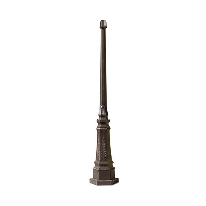 Columna farolas Leds C4 GALATEA Marrón Oxido