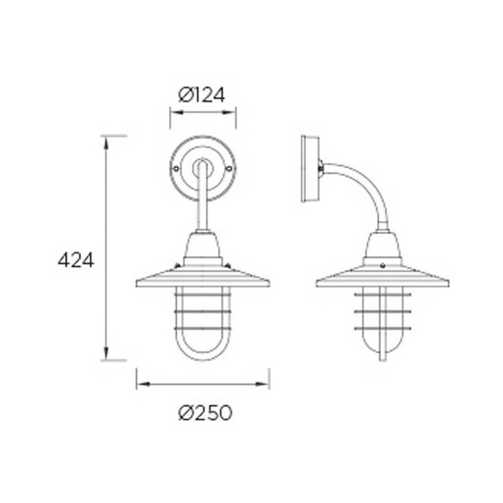 Apliques de Exterior E27 Leds C4 COTTAGE