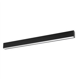 Faro VIA Superficie negro 84CM 25W 3000K