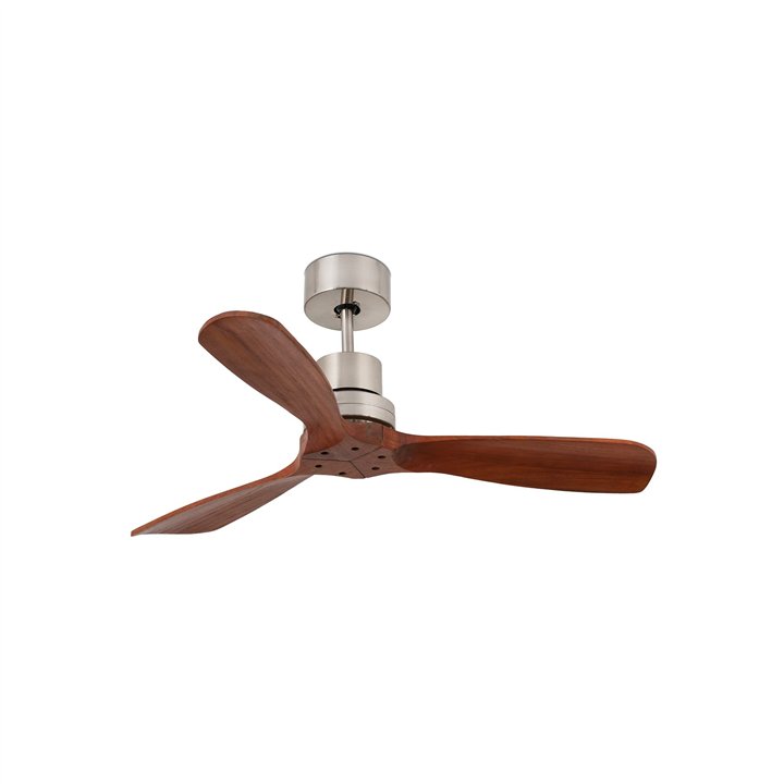 Faro MINI LANTAU S Ventilador níquel mate DC