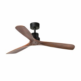 Faro LANTAU L Ventilador negro mate DC