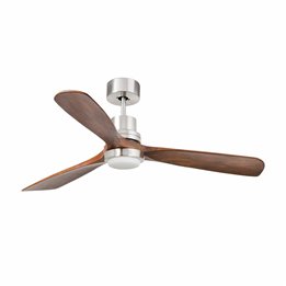 Faro LANTAU L LED Ventilador níquel mate DC