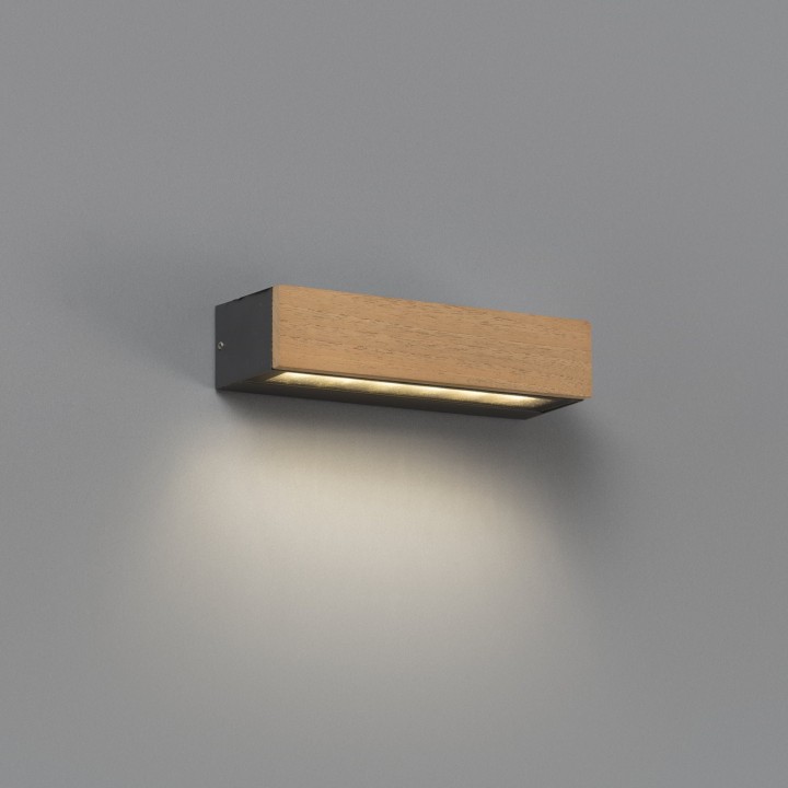 Faro LAKO Lámpara aplique madera