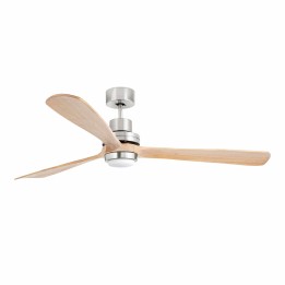 Faro LANTAU XL LED Ventilador níquel mate/pino DC