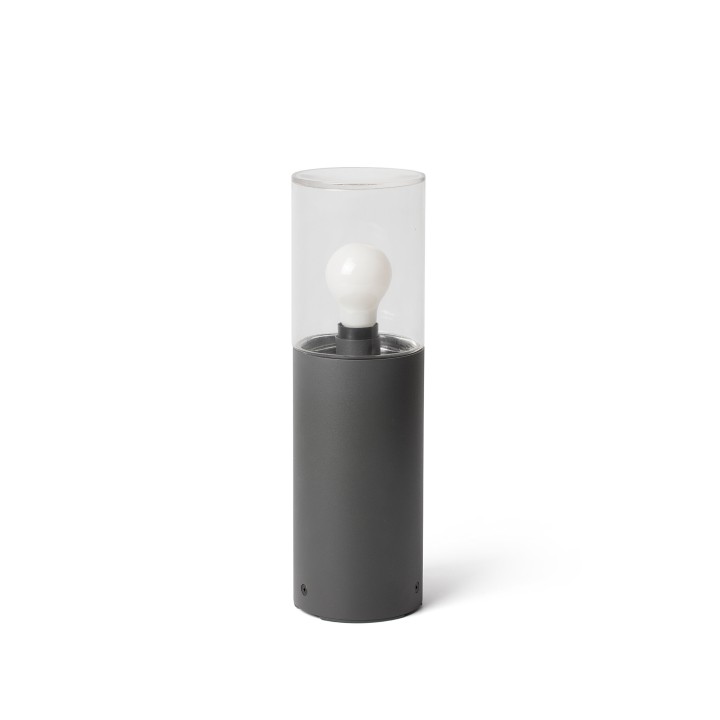 Faro KILA 400 Lámpara baliza gris oscuro transparente