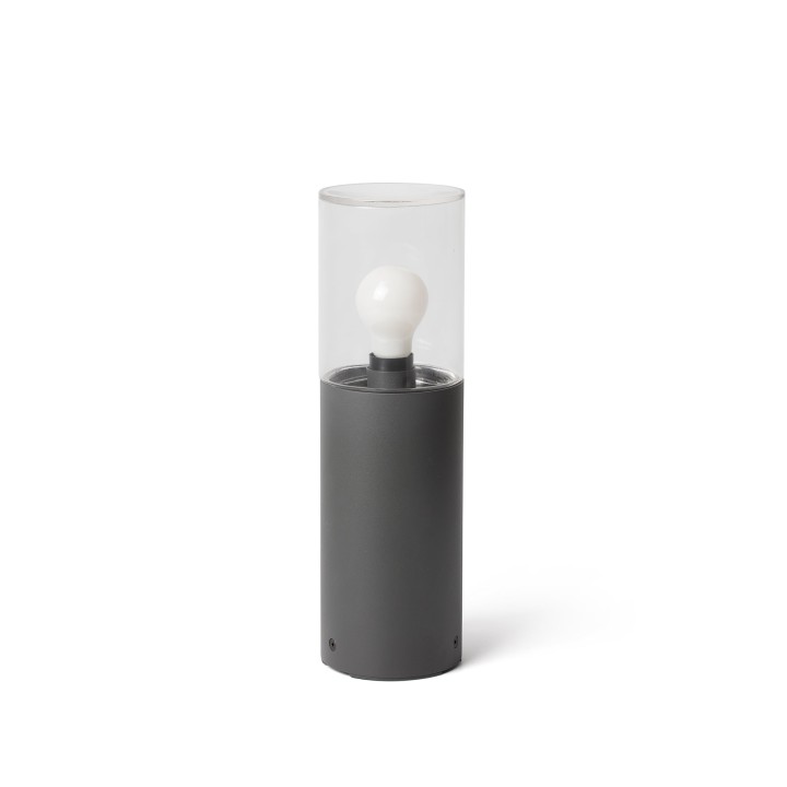 Faro KILA 400 Lámpara baliza gris oscuro transparente