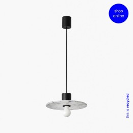 Faro CONFETTI 300 lámpara colgante marmóreo reciclada ø30cm