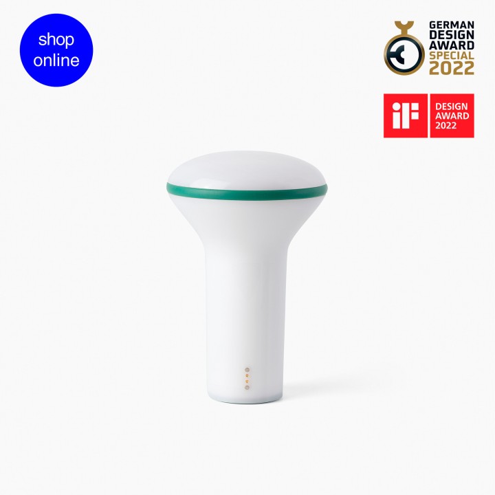Faro BUDDY lámpara portátil verde 3W