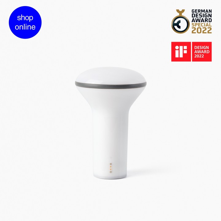 Faro BUDDY lámpara portátil gris 3W
